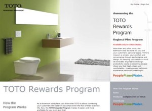 Toto rewards spiff program